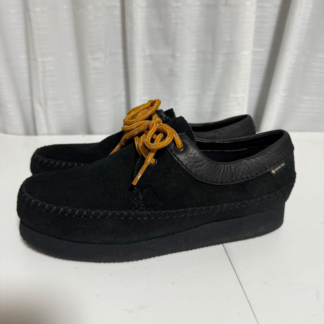 ⭐️未使用級⭐️クラークス　ウィーバー　ゴアテックス　スエード　レザー　ブラック