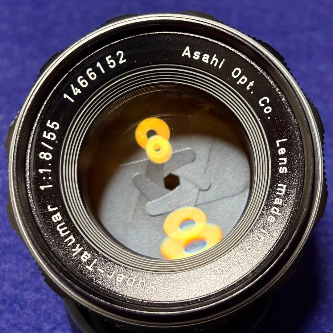 PENTAX Super Takumar 55mm f1.8 後期型 90842