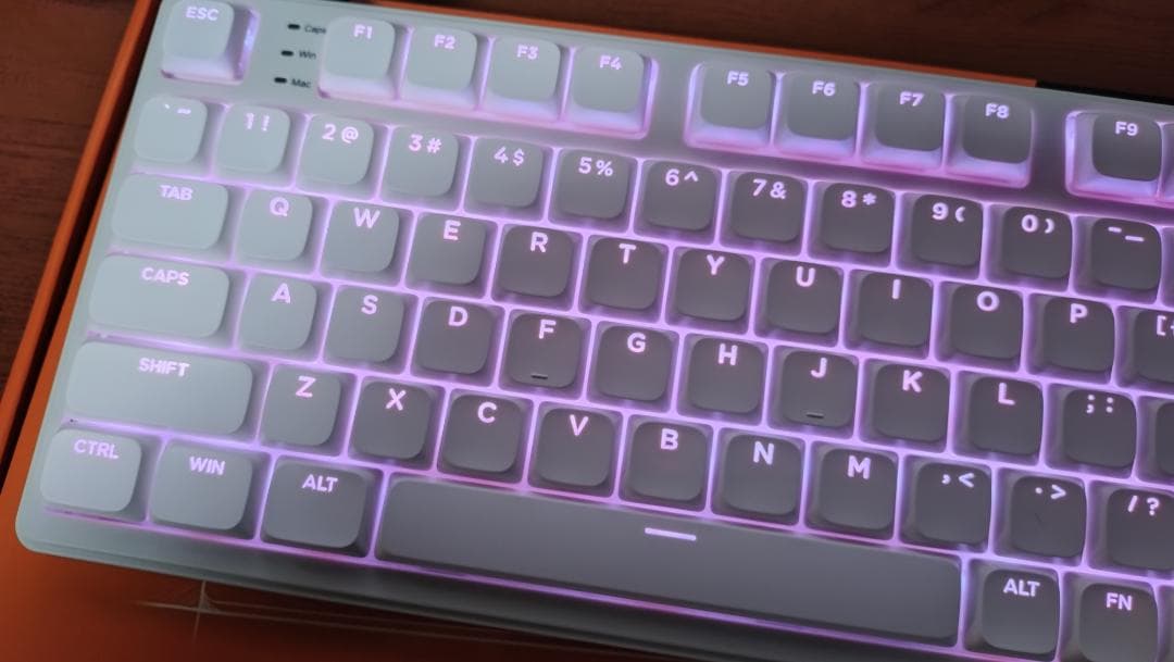 【動作確認美品、透過キーキャップMod】 Kludge RK N80