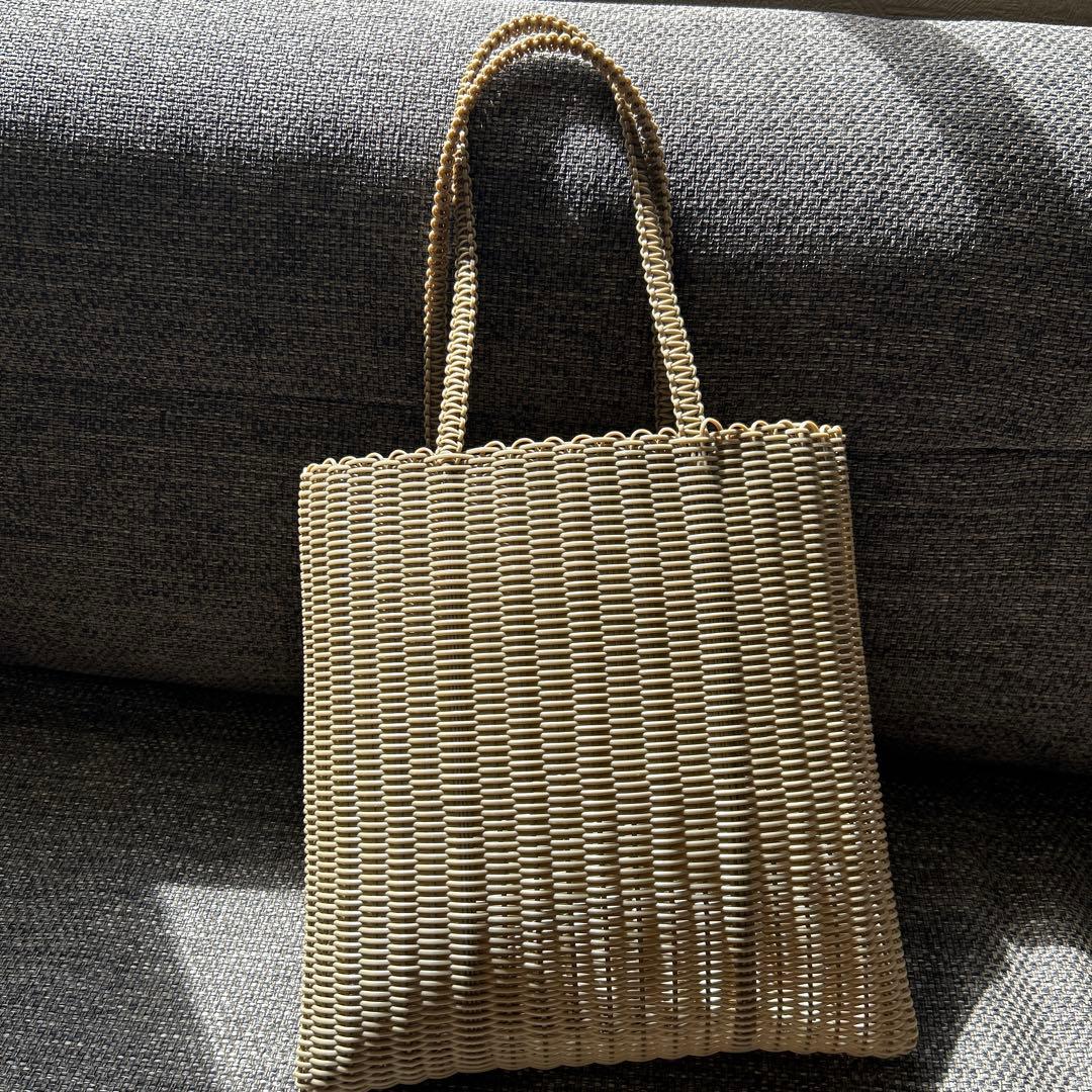 【専用、お取り置き】ミナペルホネン　STRING BAG かごバッグ