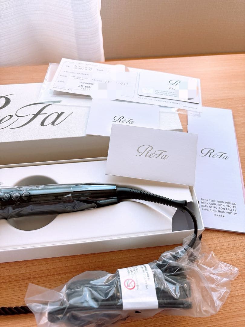 新品　ReFa CURL IRON PRO19リファカールアイロンプロ ブラック