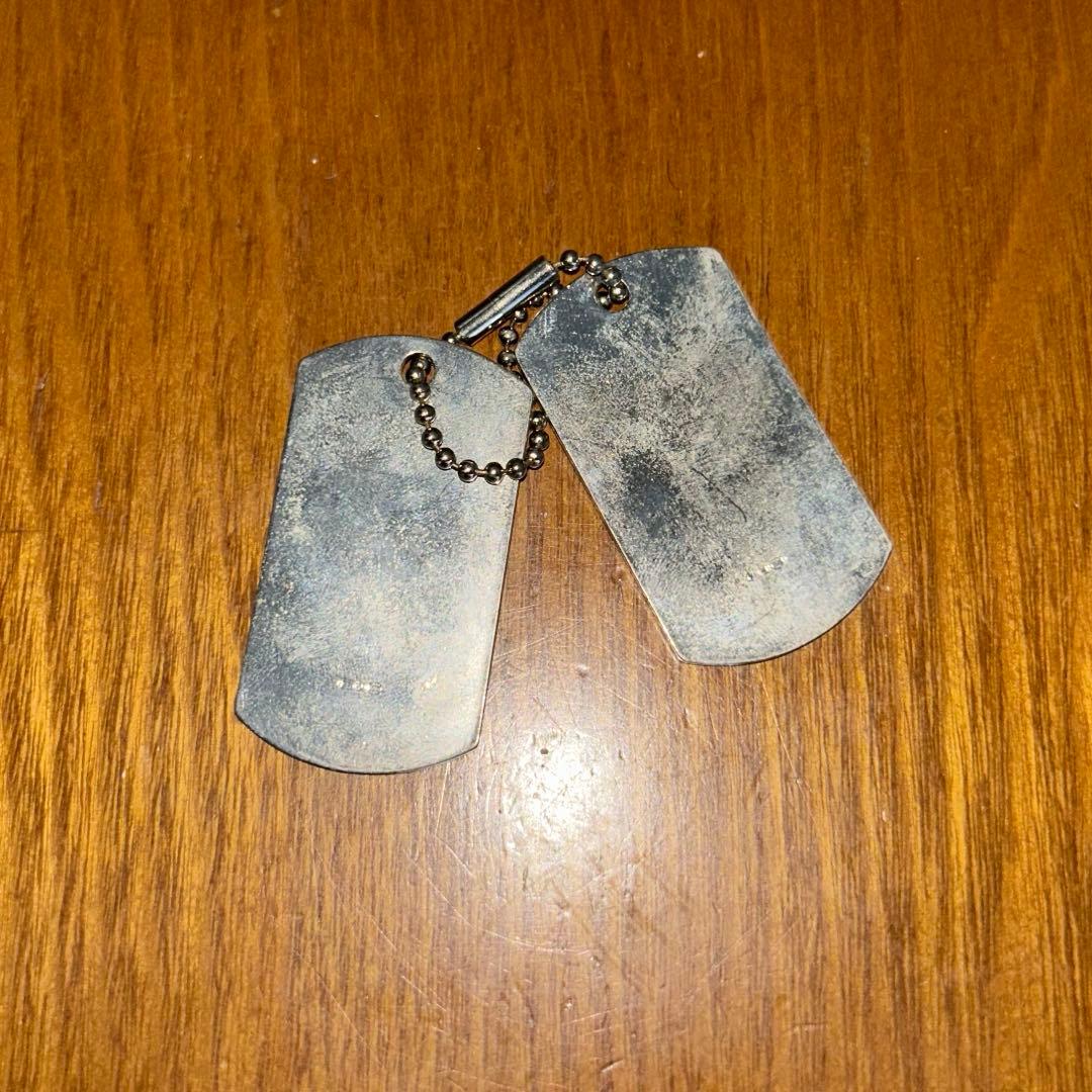 小物 vintageGUCCI silver dogtag