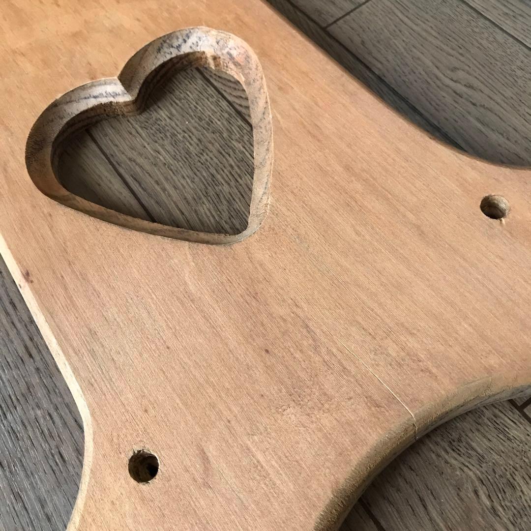 【コーハウス♡アンファン】カントリー家具 ラック ハート パイン材 組立て式