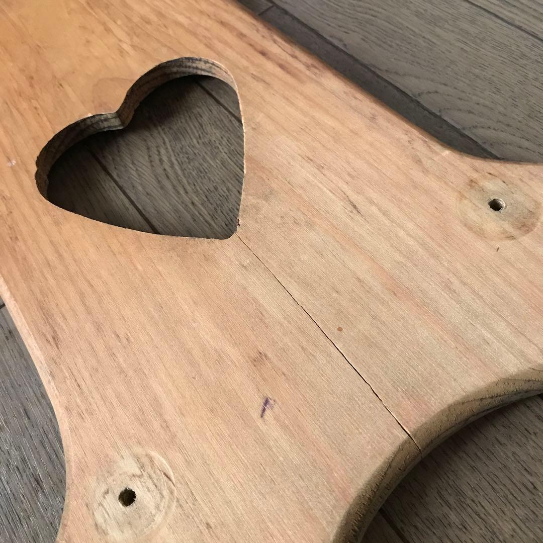 【コーハウス♡アンファン】カントリー家具 ラック ハート パイン材 組立て式