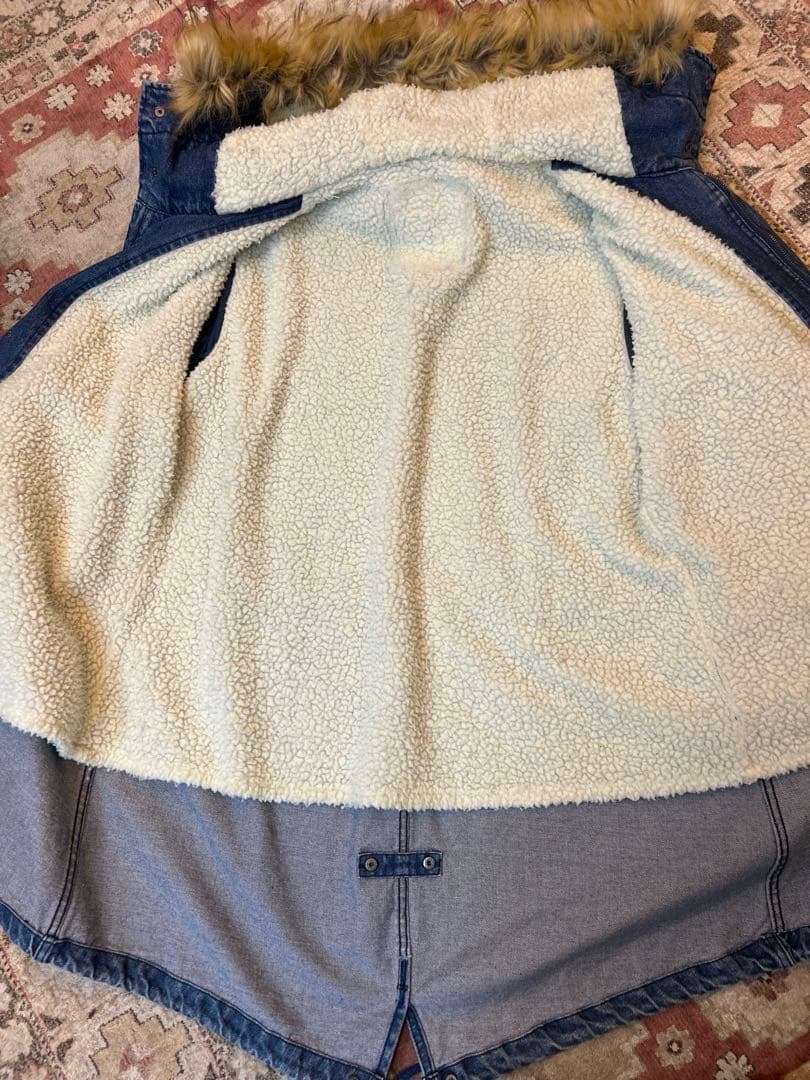 M-65 M-48モッズコート デニム コヨーテファー アメリカ製