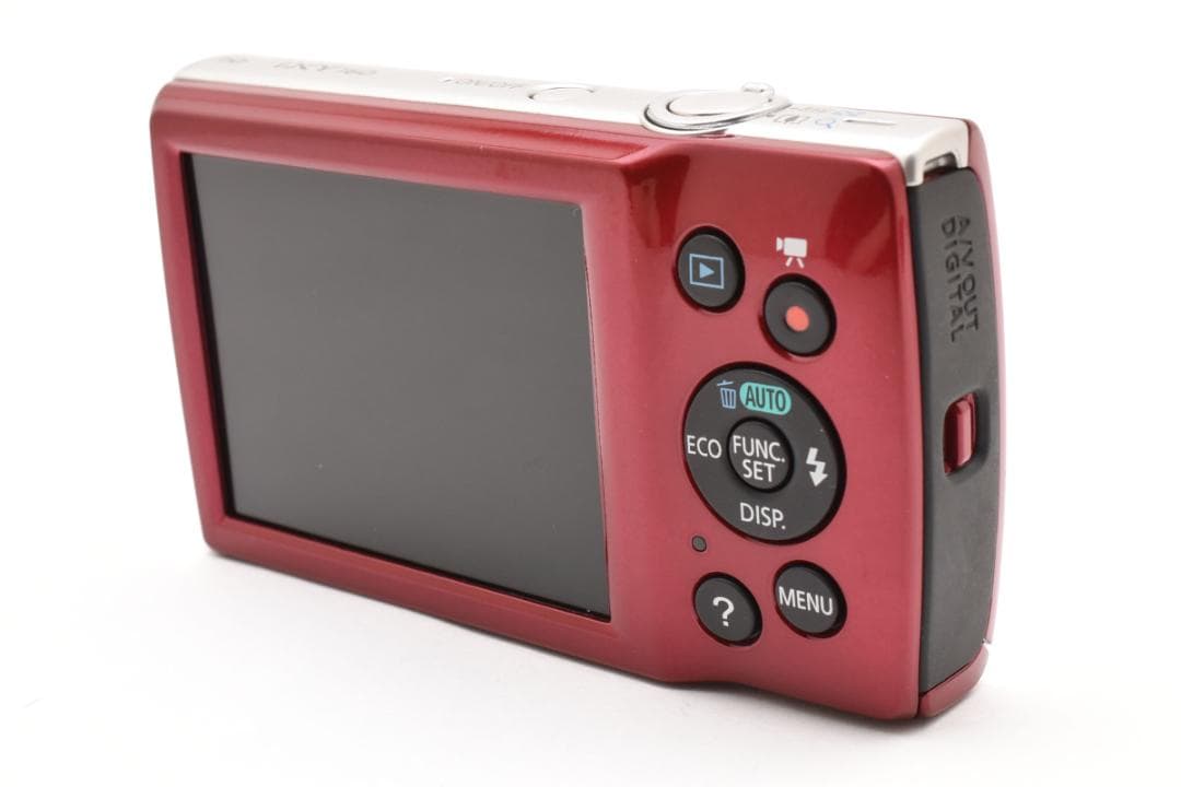 超美品 Canon IXY 160 コンパクトデジタルカメラ レッド キヤノン