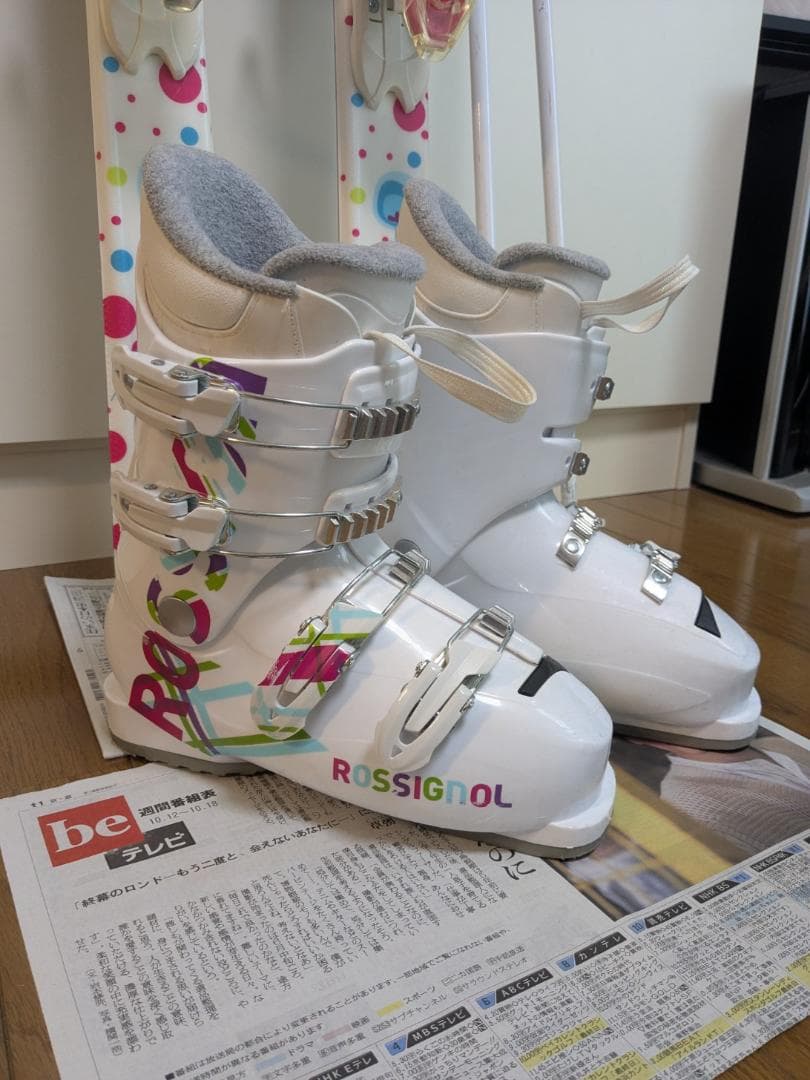 スキー4点セット板Dynastar140cm　ブーツROSSINOL23.5cm