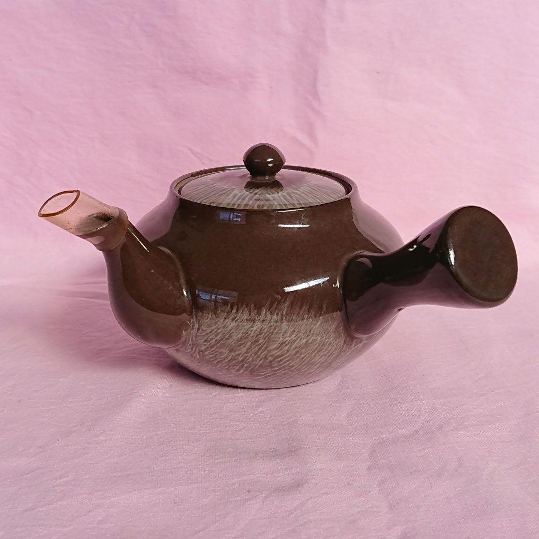 未使用 現川焼 十三代 横石臥牛 急須&5客茶碗