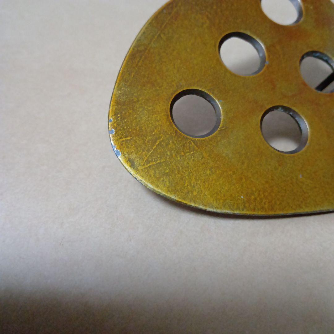 茶道具　唐銅吊舟花入