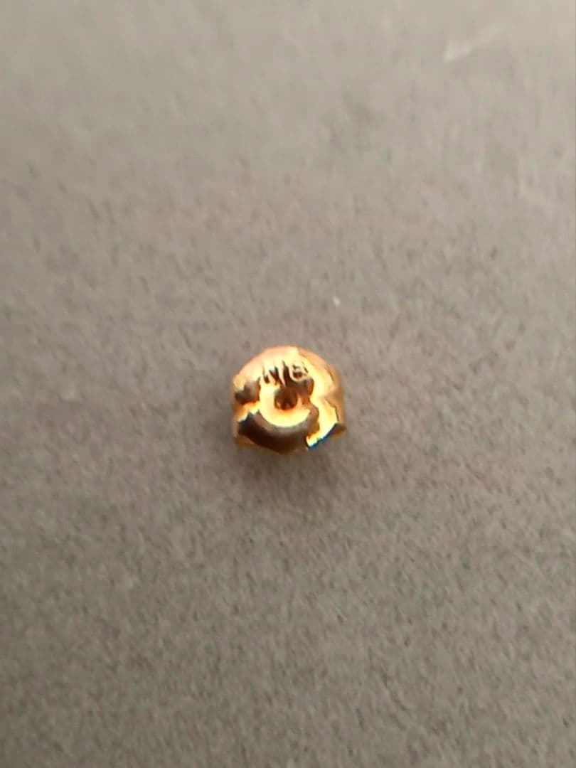 K18　ピアス　片耳