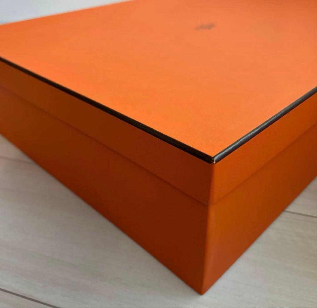 HERMES エルメス 空箱 大型 ショール 横50×縦40×高12cm 空き箱