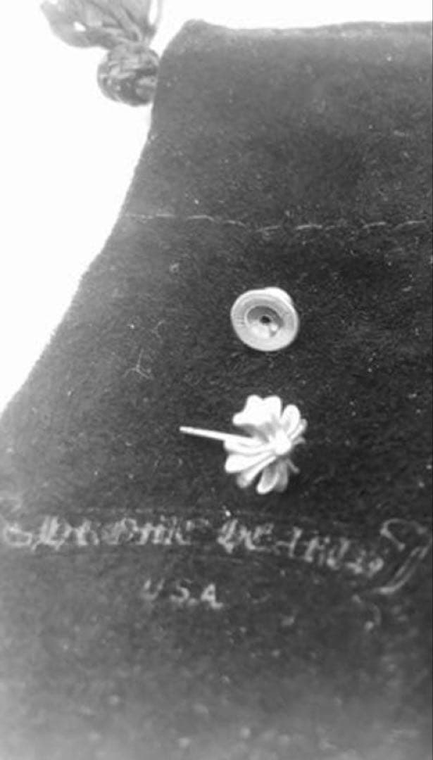 クロムハーツ 2個セット CHプラス スタッドピアス