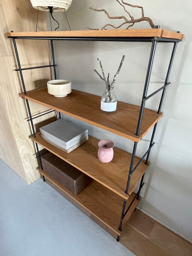 HARVA LEHTO 4段棚(オーク)