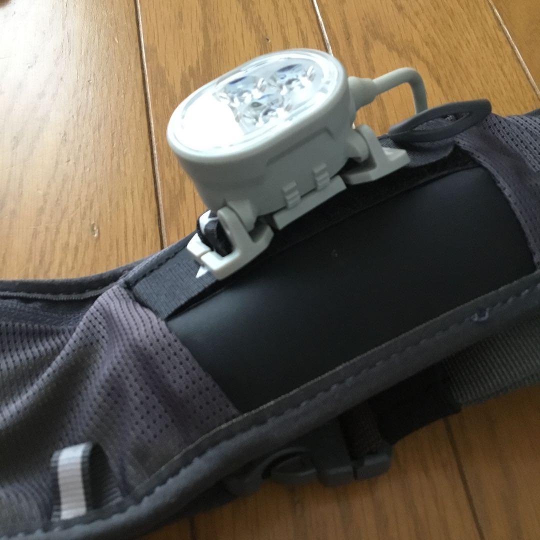 美品　Milestone　USB充電式 LEDライト ウエストポーチ