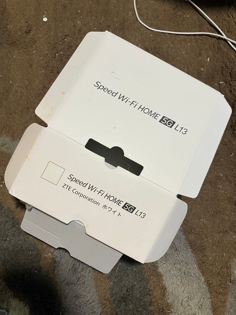 箱ありSpeed Wi-Fi  5G L13 ZTR02 動作確認済み