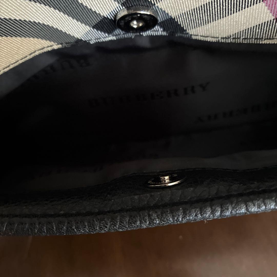 Burberry ショルダーバッグ ブラック/ベージュ