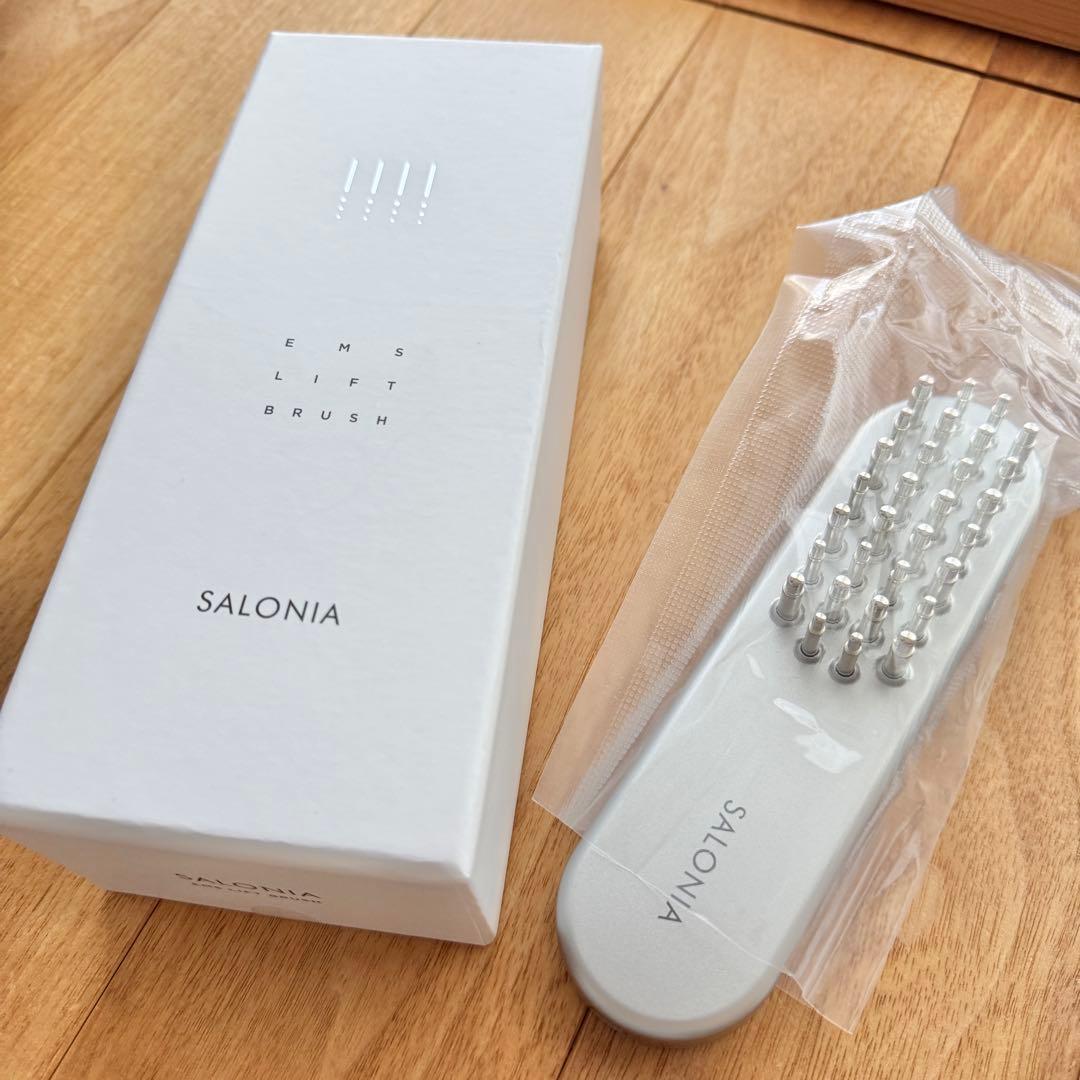 【SALONIA】 美顔器 電気ブラシ EMS リフトケア 美容