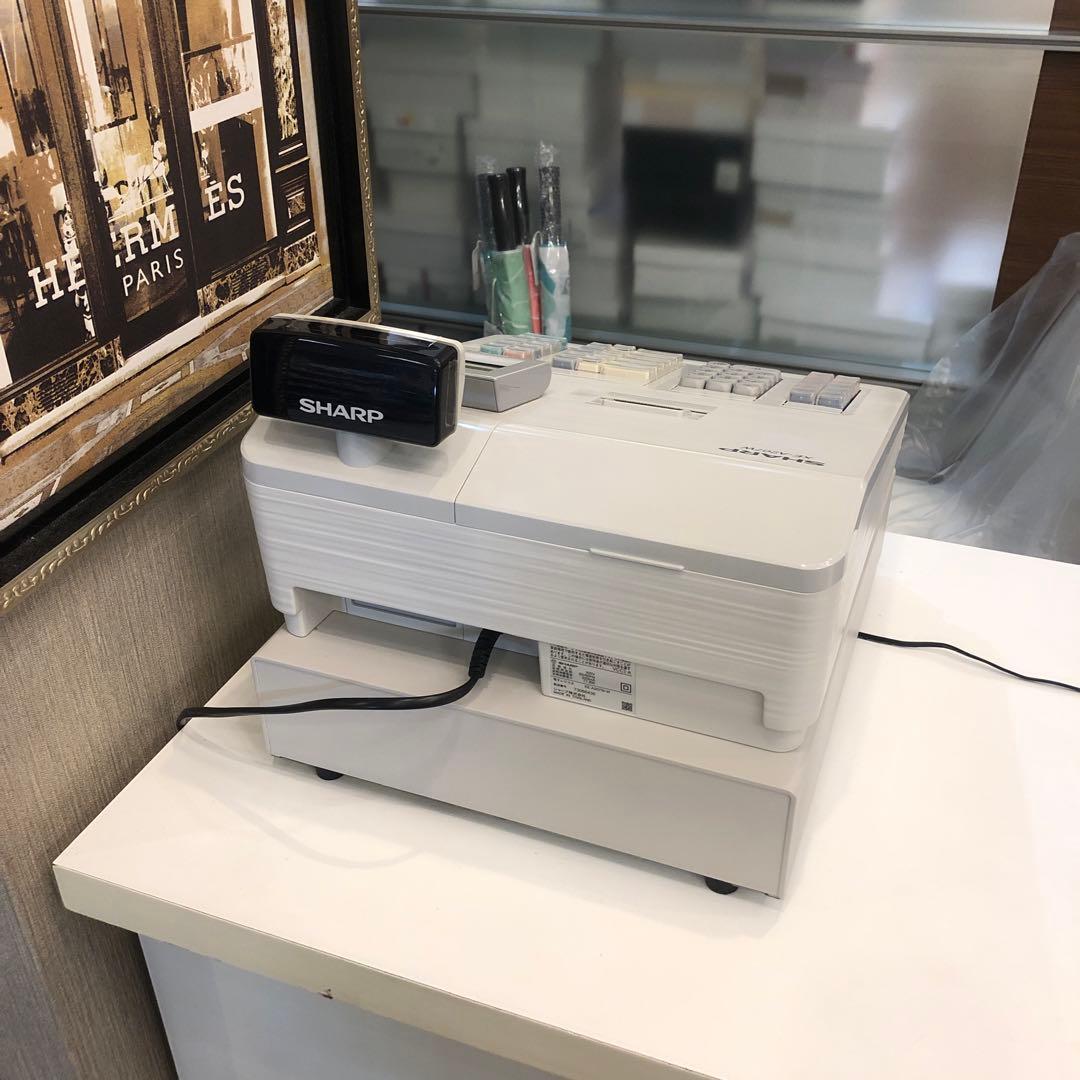ピ*オ様 SHARP XE-A207W ホワイト レジスター