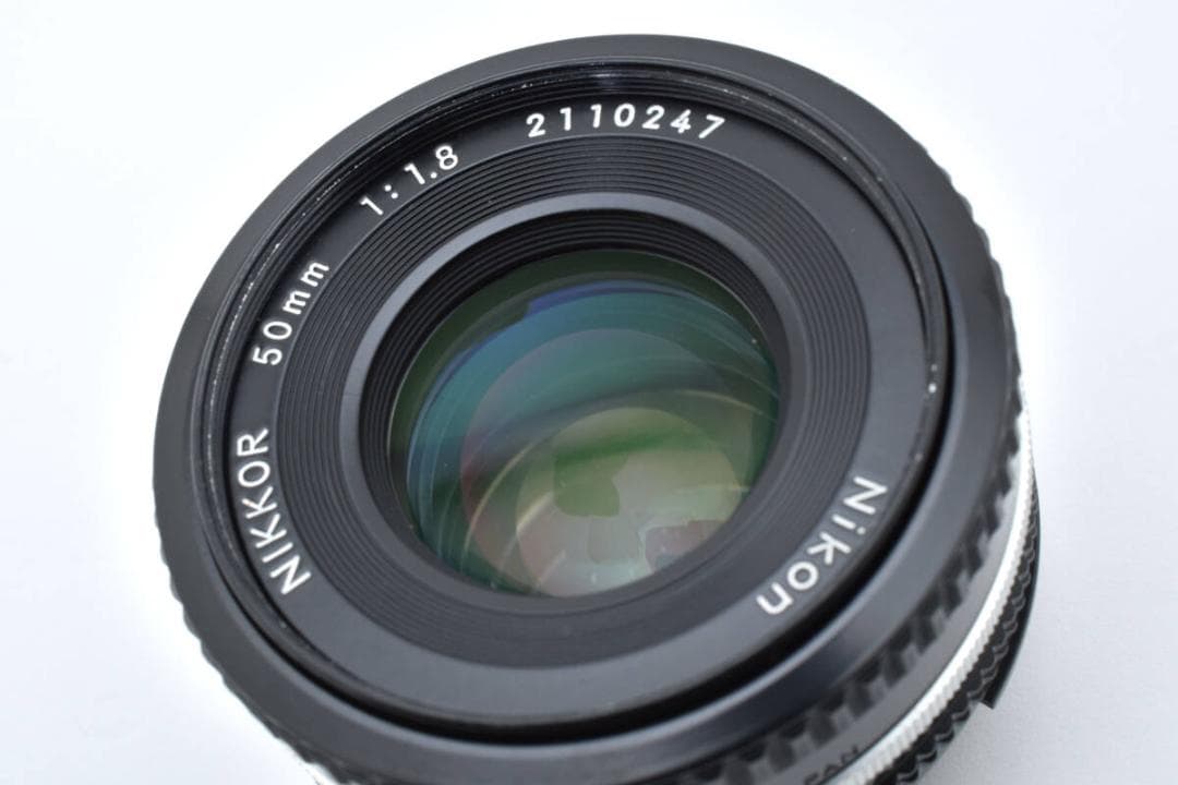 【美品】ニコン NIKON Ai-S NIKKOR 50mm F1.8 #21