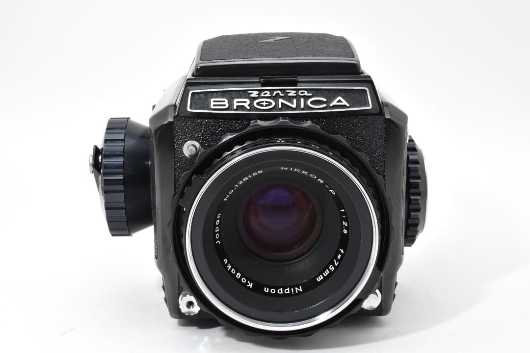 ゼンザ ブロニカ Zenza Bronica S2 ブラック 75mm 2821