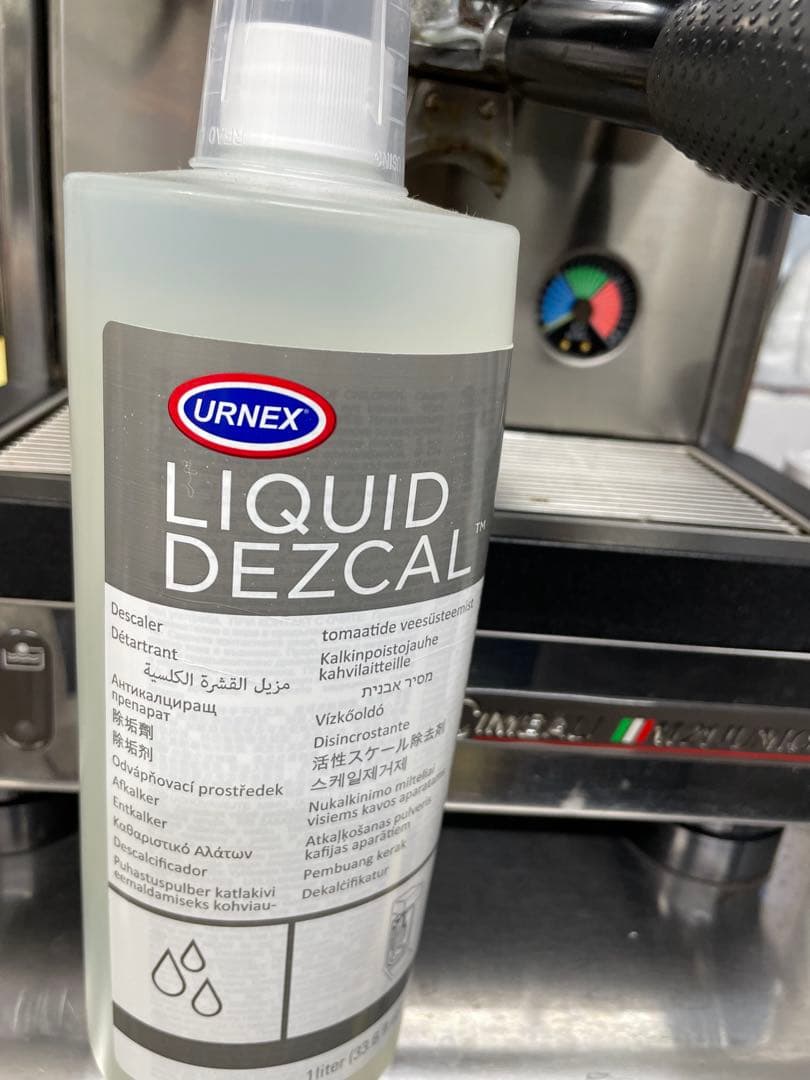 URNEX RINZA洗浄液3本,DEZCALスケール除去剤1本セット（新品）