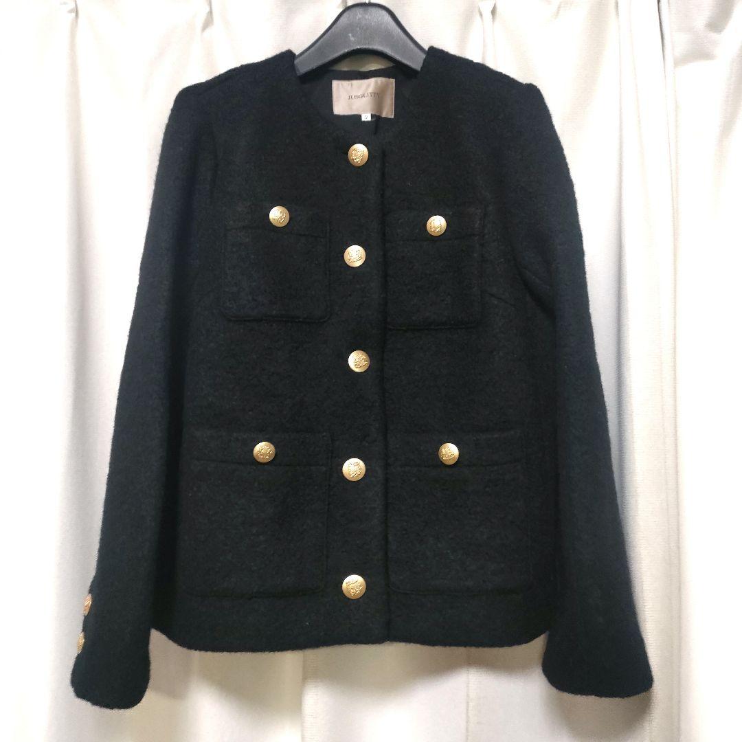 【極美品】JUSGLITTY ブークレジャコット