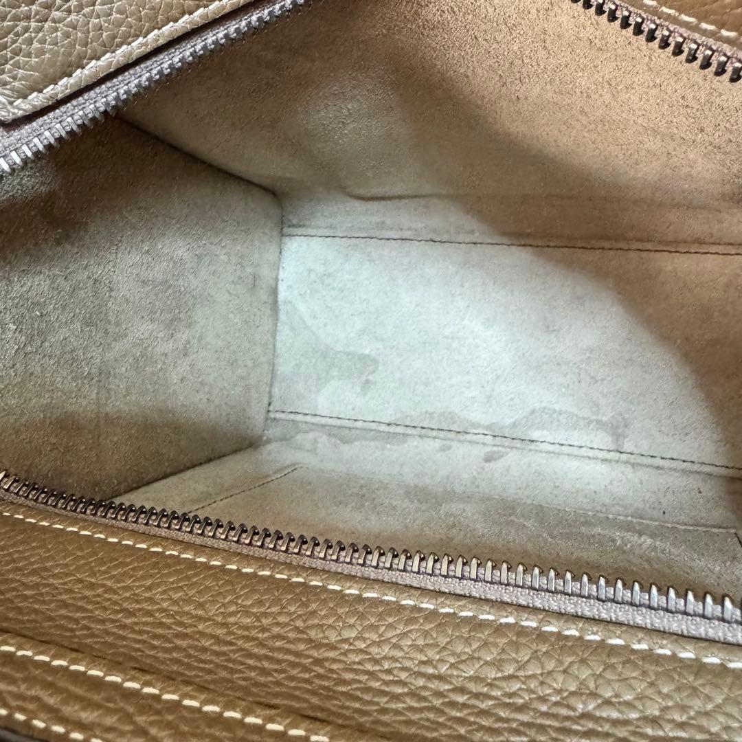 【CELINE】ラゲージ　ナノ　ドラムドカーフスキン　スリ