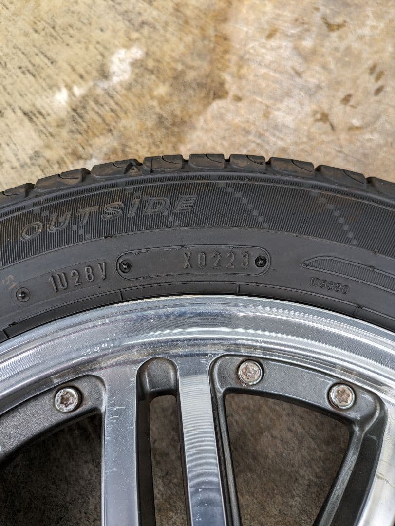 14インチシュナイダー　 ホイールタイヤセット 　2個口②　限界価格です！