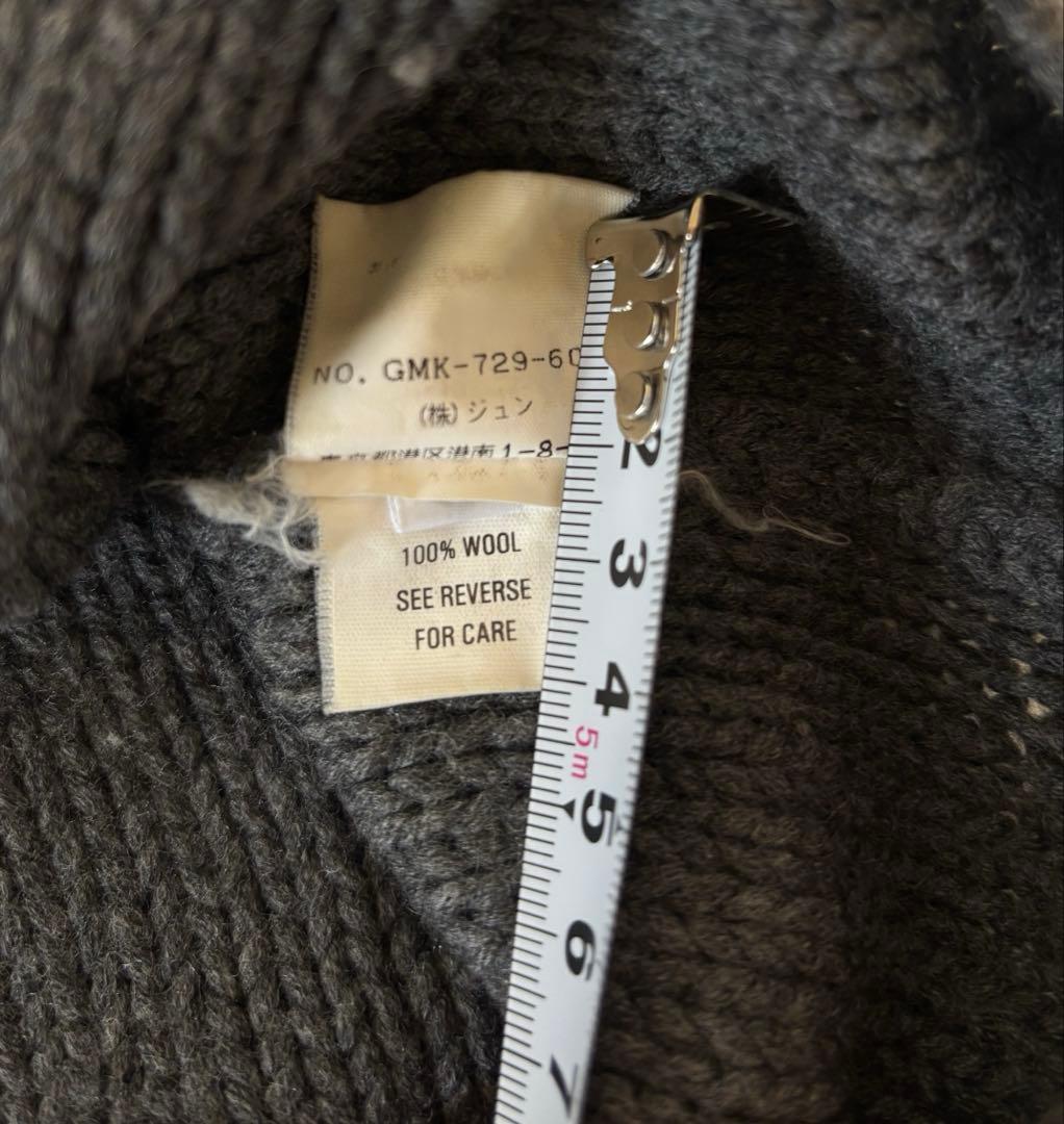 Fake LONDON フード付きニット　90s〜00s