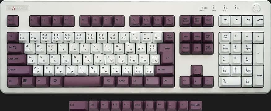 東プレREALFORCE R3/R3S キーキャップ M0325J M0326J