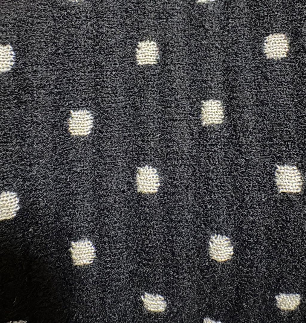 ★リミフゥ ヨウジヤマモト★LIMI feu水玉のカーディガン