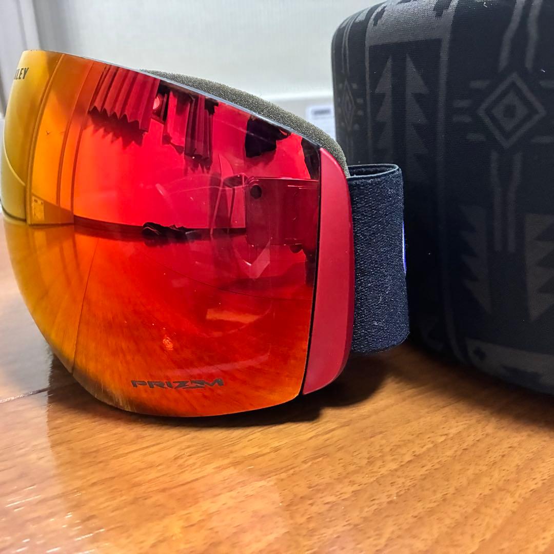 【美品】 OAKLEY ゴーグル プリズム ミラーレンズ フライトデッキ