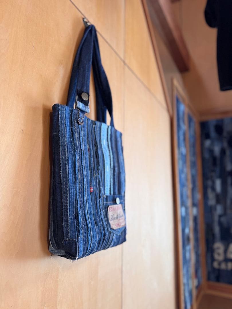 ●期間限定早割価格●SAYOCAFE、デニム再構築のオリジナルバッグ