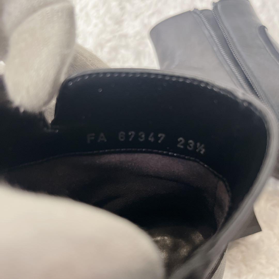 ✨未使用級✨ ダイアナ サイドジップ ショートブーツ レザー ブラック 黒