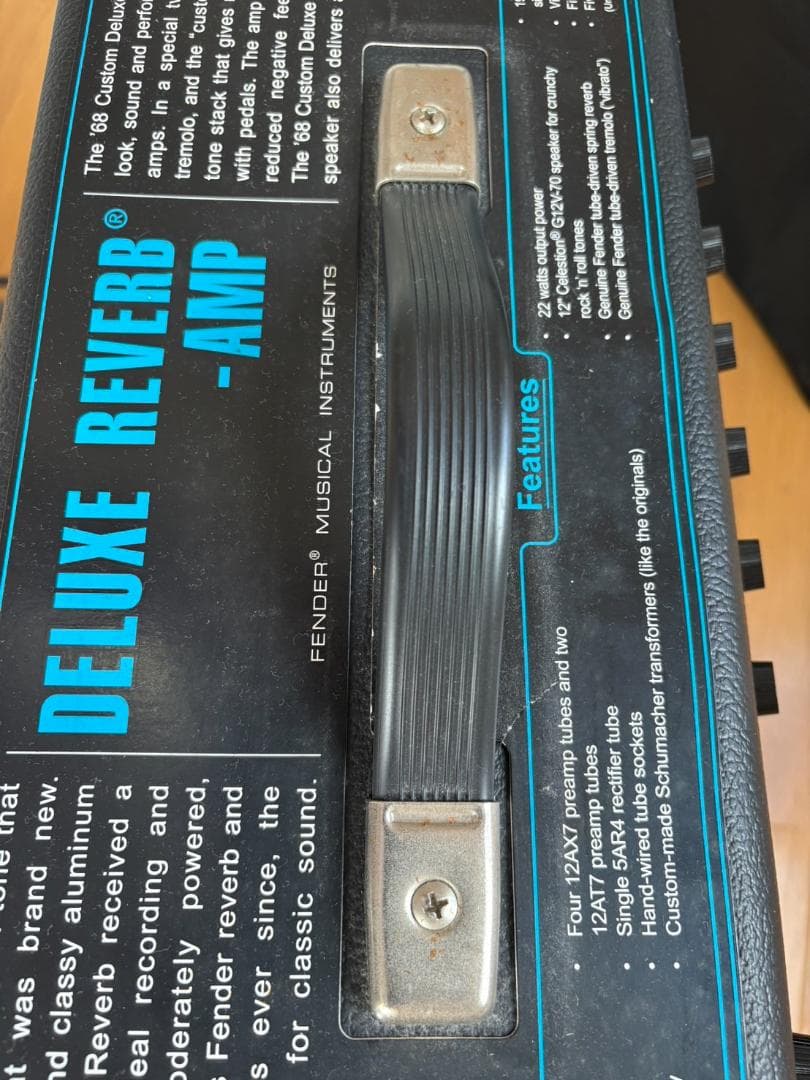 アンプ Fender 68 custom deluxe reverb