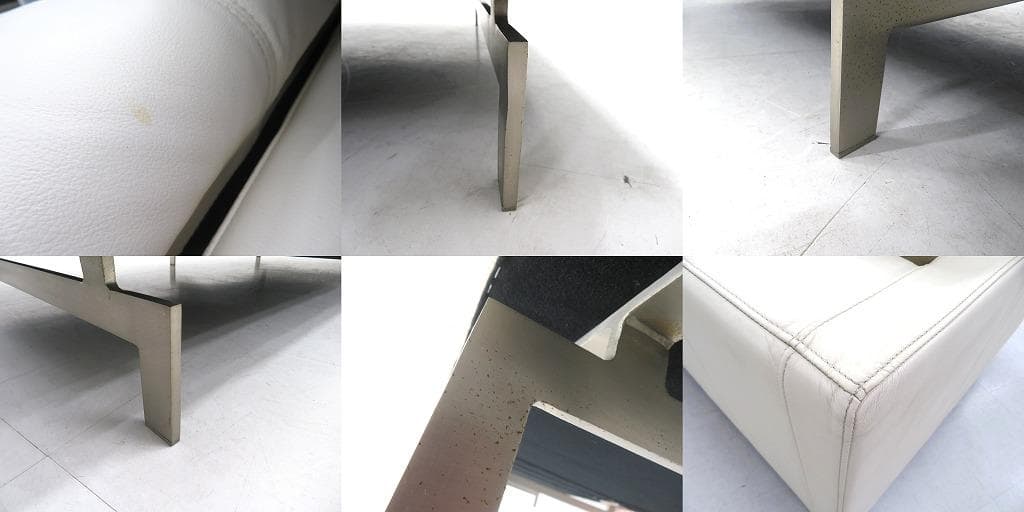 展示品　ボーコンセプト　総本革　レザー　3人掛けソファ　トリプルソファ