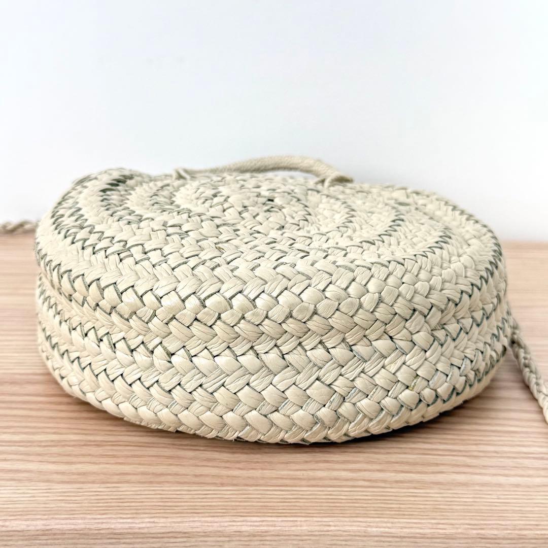 【美品✨️】Aeta アエタ KG CIRCLE BASKET S アイボリー