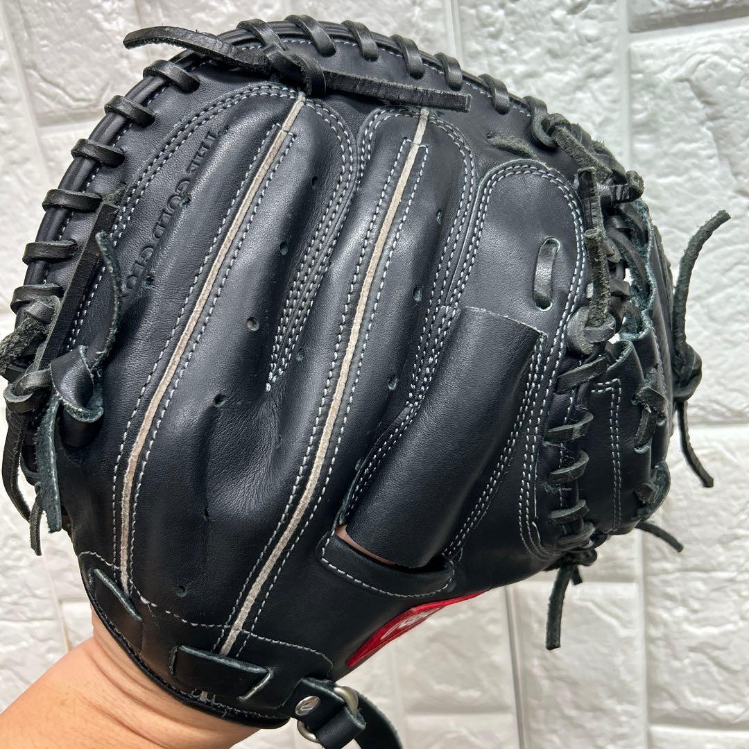 【美品】野球 グローブ 軟式 少年野球 キャッチャーミット ローリングス