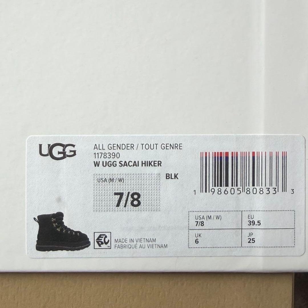 【新品定価以下】UGG sacai 25cm Hiker Boots HYKE