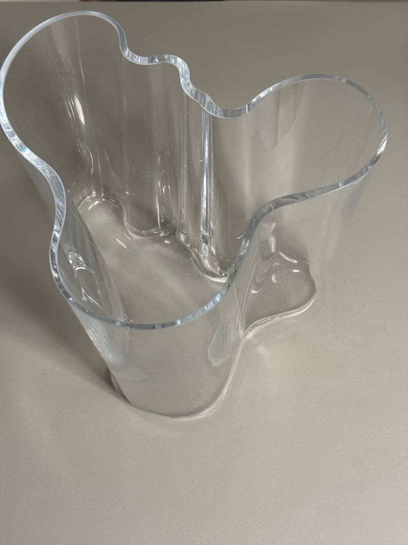  花瓶 イッタラ アアルトフラワーベース クリア 160mm