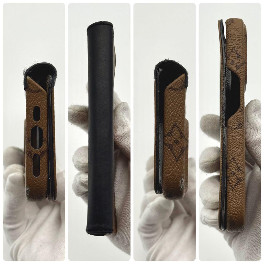 ルイヴィトン iPhone15 pro ケース フォリオ リバース モノグラム