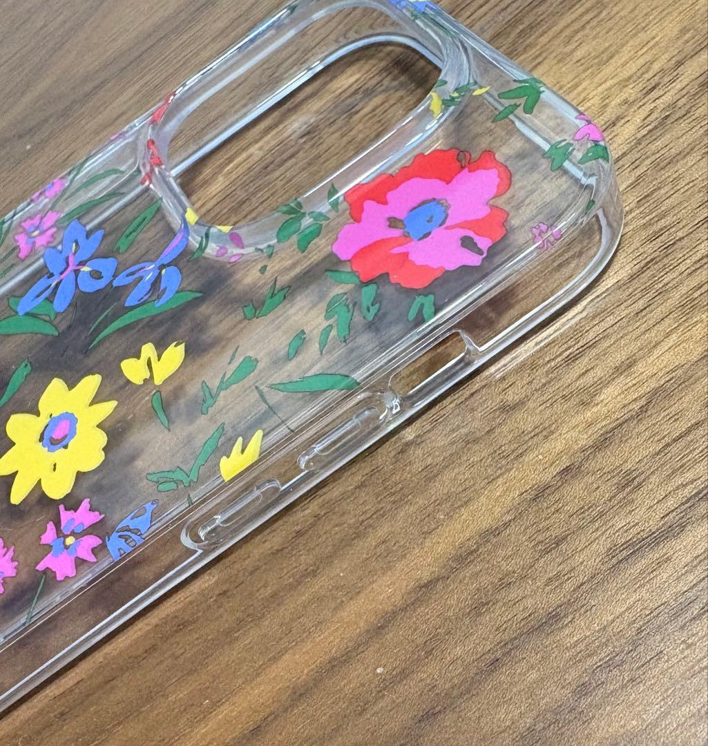 ☆限定品☆ KATE SPADE iPhone14Proケース クリームマルチ