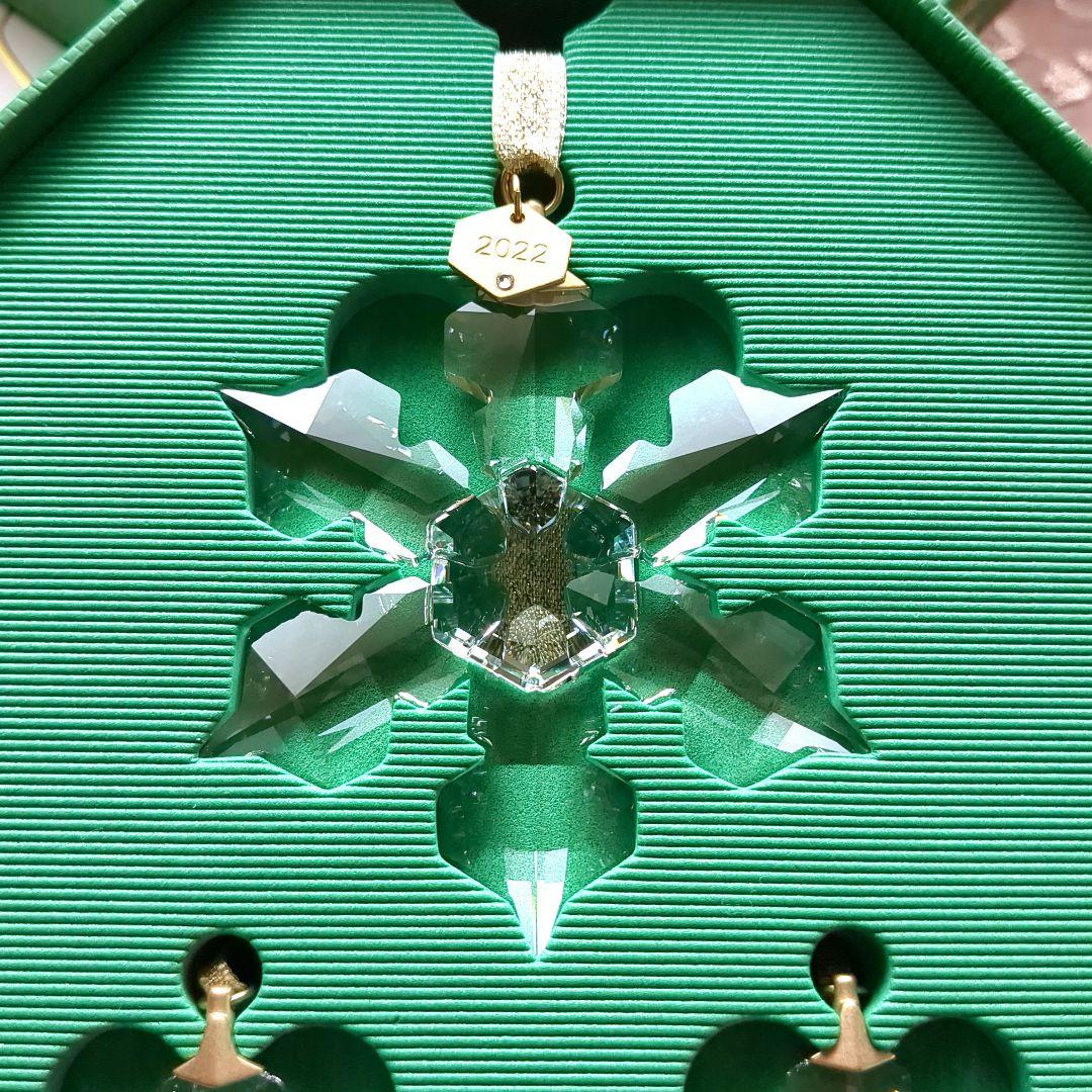 【新品】Swarovski 雪の結晶 オーナメントセット 2022年 限定品