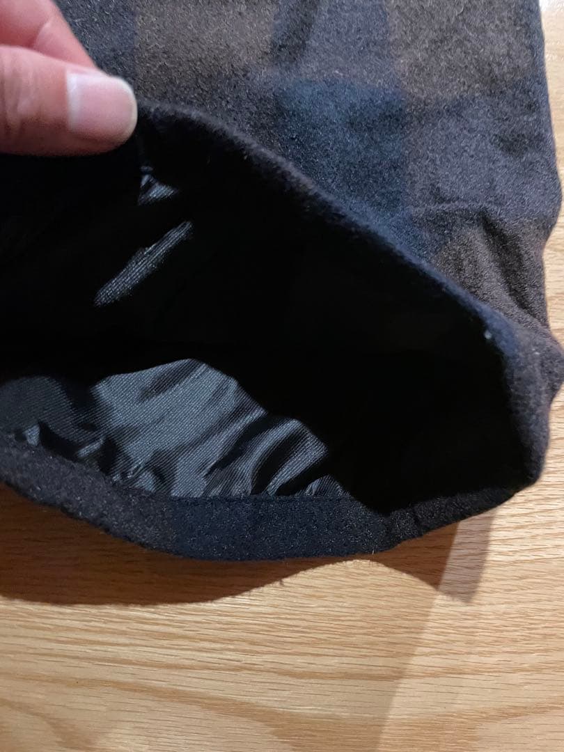 デカサイ　タグ付き SMITH'S　ブラック チェック オーバーオール