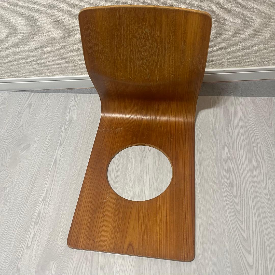 天童木工 Tendo 木製 座椅子 4脚 和室 旅館