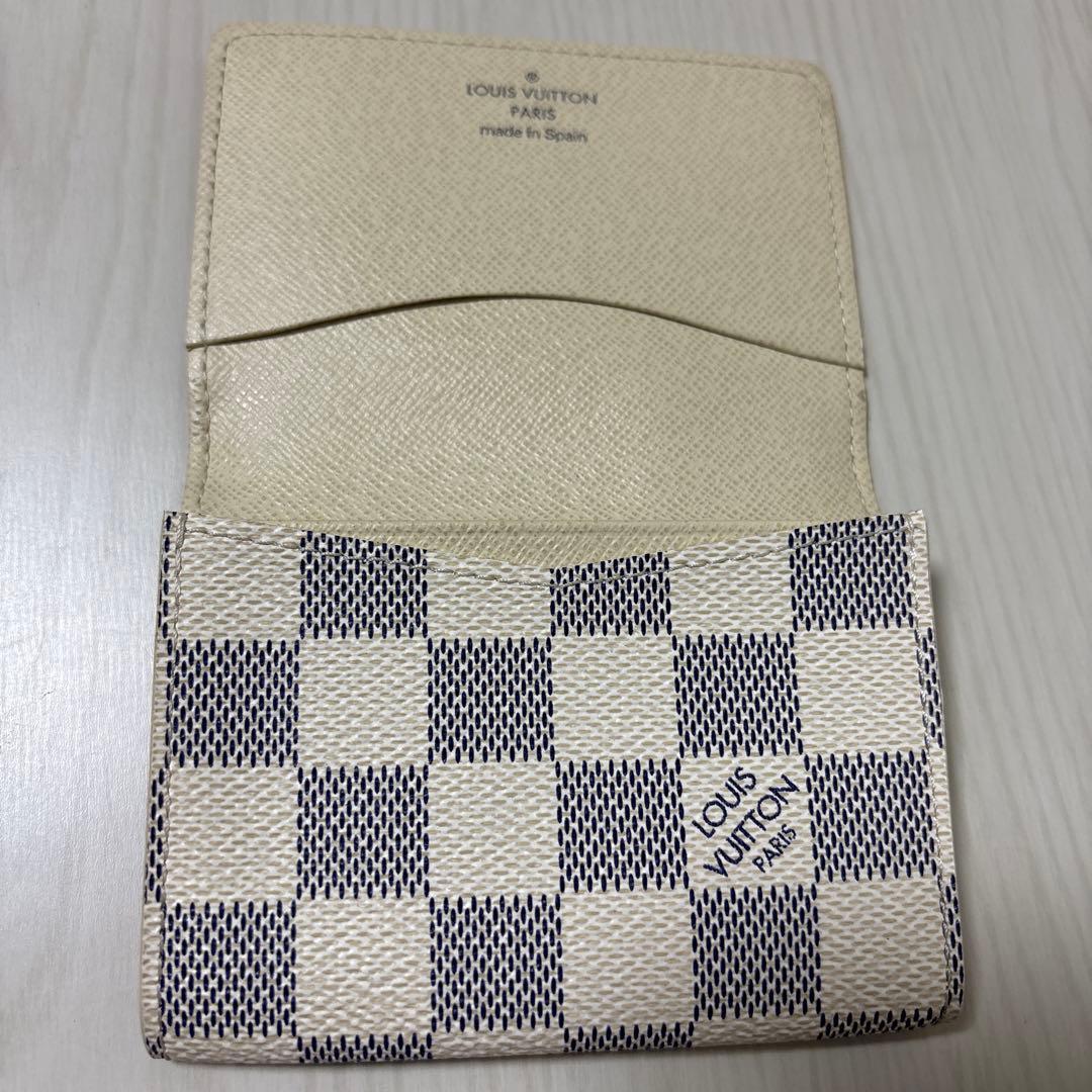 【ルイヴィトン】LOUIS VUITTONダミエアズール　カードケース2個セット