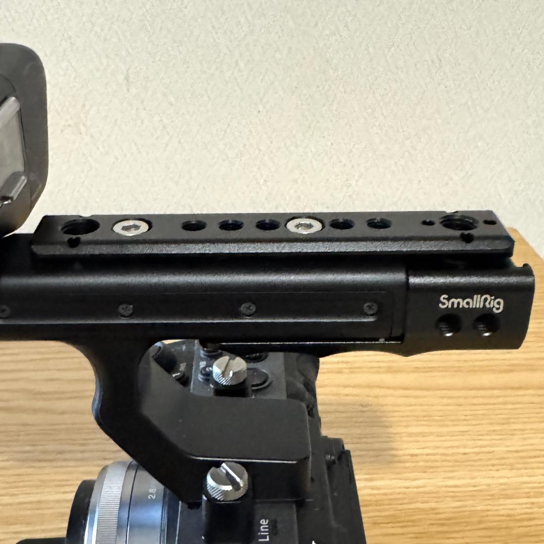 SONY XLR-H1 ハンドルユニット+SmallRig対応ハンドル延長バー