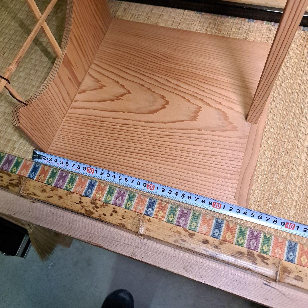 美品 茶道具 淡々斎好 溜精棚 組み立式 元箱