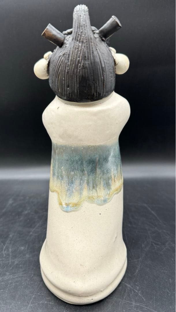 c512　砥部焼　森元青芳　念ずれば花ひらく