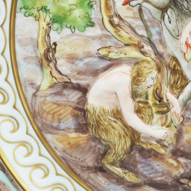 リチャードジノリ カポディモンテ プレート 22cm カラーレリーフ #2